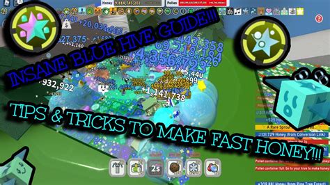 Detailed Blue Hive Guide with Tips & Tricks! Bee Swarm Simulator - YouTube