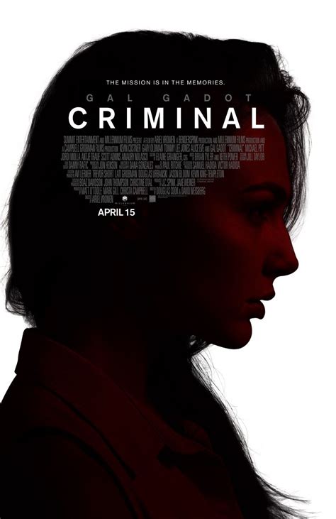 Return to the main poster page for Criminal #poster #movieposter | Film ...