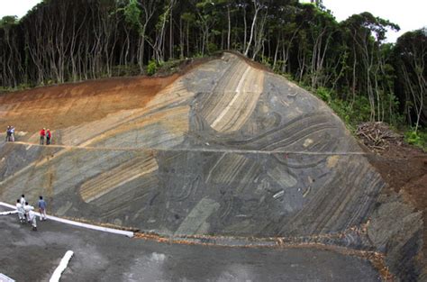 Geology in the West Country: Submarine landslide, Boso Peninsula