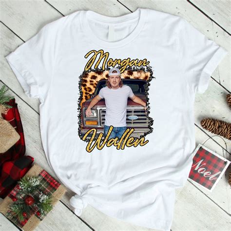 Morgan Wallen Morgan Wallen Leopard Sublimation for Shirts or | Etsy