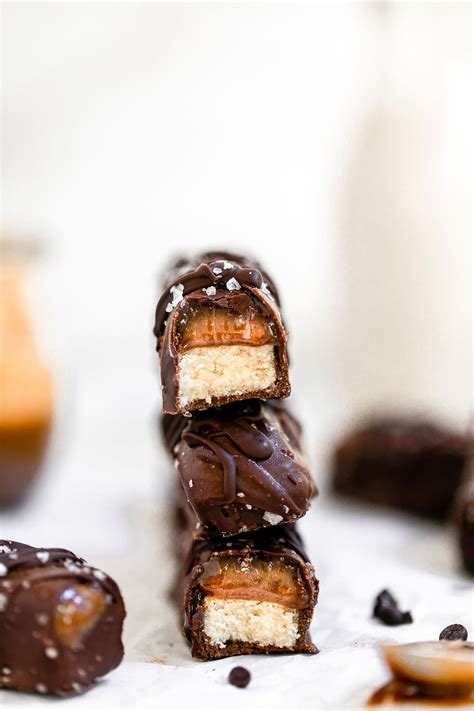 BEST Healthy Homemade Twix Bars | Eat With Clarity | Recipe | Homemade twix bars, Vegan ...