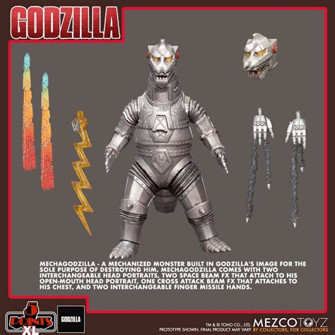 Godzilla vs. Mechagodzilla (1974) 5 Points Three Figure Boxed Set