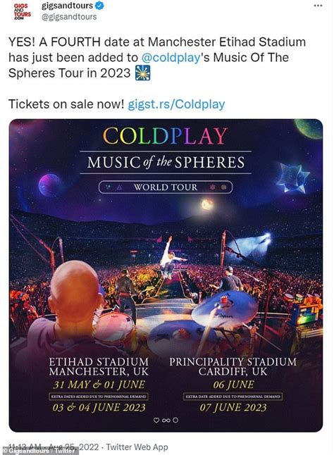 Coldplay 2023 tour tickets: Here's everything you need to know - Hot ...