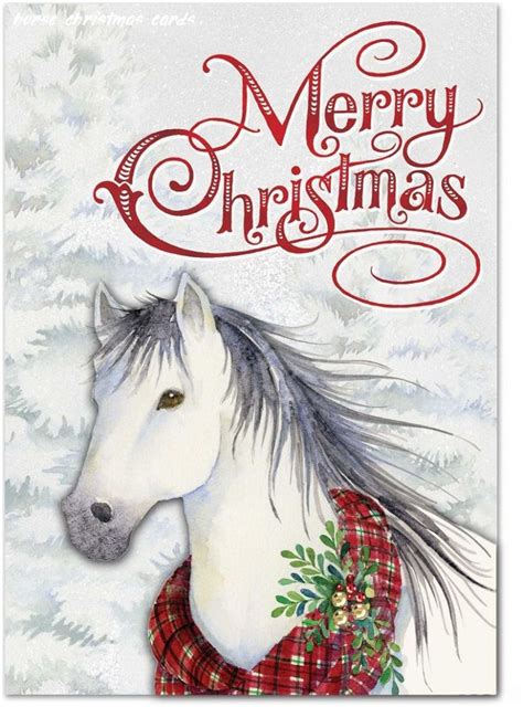 Christmas Horse Cards