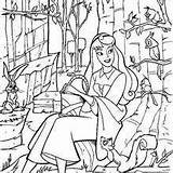 Disney Princess Aurora Coloring Pages At GetDrawings  Free Download sketch template