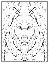 Unleash Your Inner Artist With Adult Coloring Pages Of Wolves sketch template
