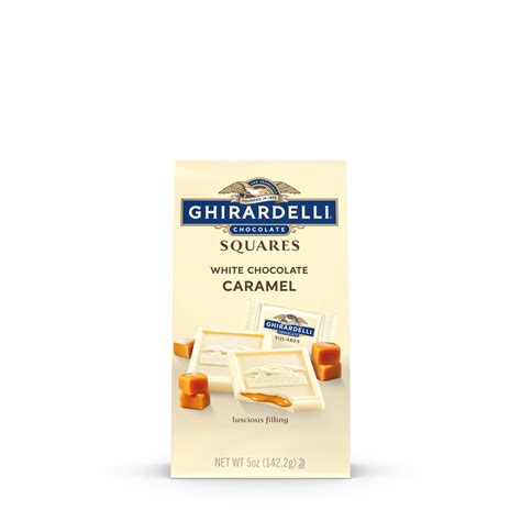 Ghirardelli White Chocolate Caramel Squares