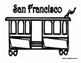 Cable Car Coloring Pages sketch template