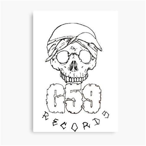 "G59 Skull Logo Art - Suicideboys Merch" Metal Print by dishess | Redbubble