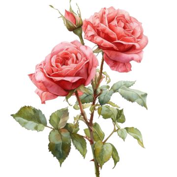 Roses Watercolor Drawing, Rose, Watercolor, Art PNG Transparent Image and Clipart for Free Download
