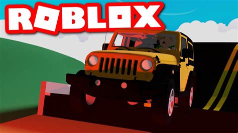 KÖR BIL ISTÄLLET FÖR ATT GÅ I ROBLOX JEEP OBBY - YouTube