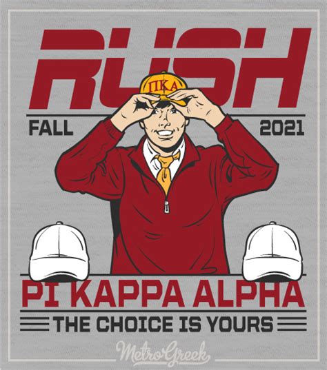 Order Fraternity Rush Shirts for your Chapter - Greek T-shirts