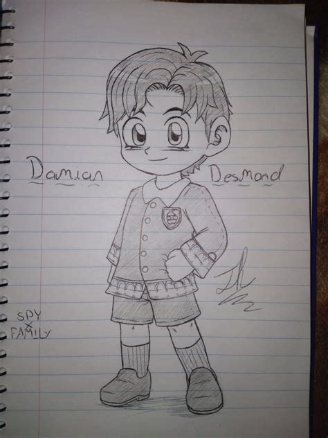 Damian Desmond - FanArt | Arte Anime Amino Amino