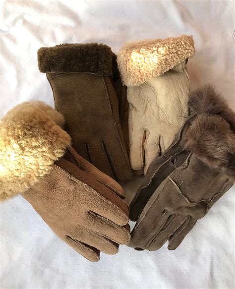 Ladies sheepskin gloves luxury gloves Nappa lamb women s | Etsy