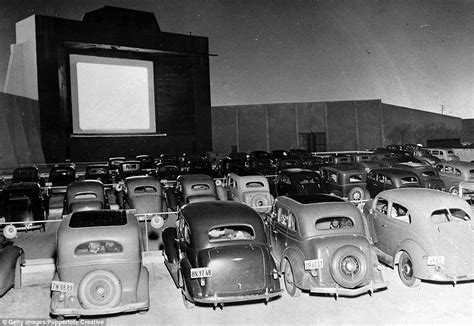 Nostalgic images reveal the days of drive-in theatres | Daily Mail Online