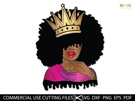 Afro SVG Black Woman SVG Woman Svg Afro Woman Svg Black - Etsy India