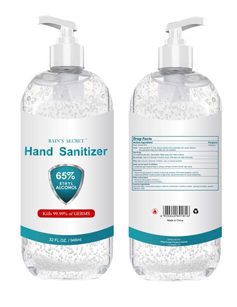 HAND SANITIZER- alcohol gel