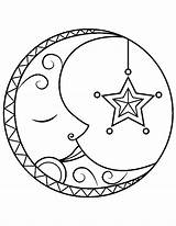 Moon Coloring Pages Printable For Free Download sketch template