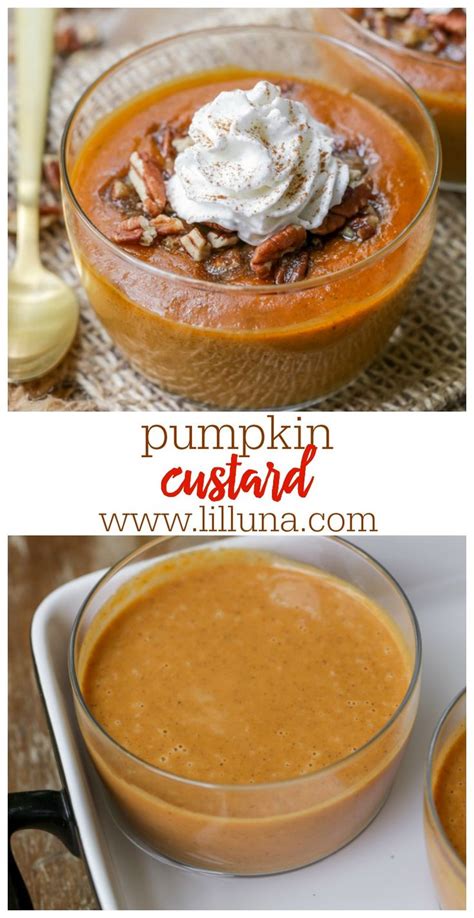 This pumpkin custard dessert is a cinch to prepare and will satisfy that pumpkin craving! It's ...