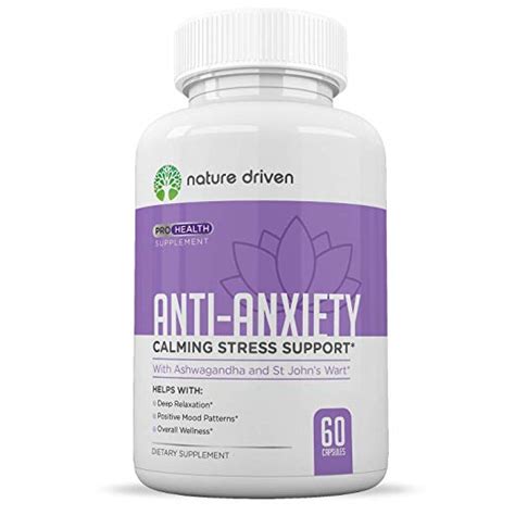 Anti Anxiety Supplements – 60 Capsules | The Depression Fighter