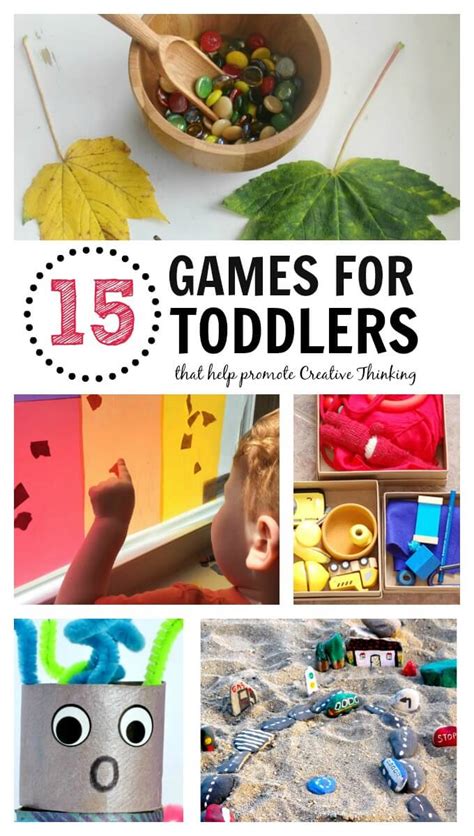 15 Games for Toddlers that Encourage Creative Thinking