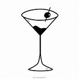 Martini Coloring Page  Free martini For Kids Ultra sketch template