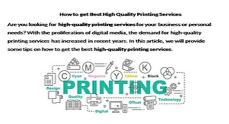 Free Download High Quality Printing Services PowerPoint Presentation ...