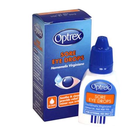 Optrex Sore Eyes Eye Drops 10ml | Leedo