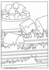 Marshmallow Coloring Pages For Kids 12 Printable PDFs sketch template