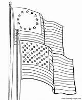 American Flag coloring pages sketch template