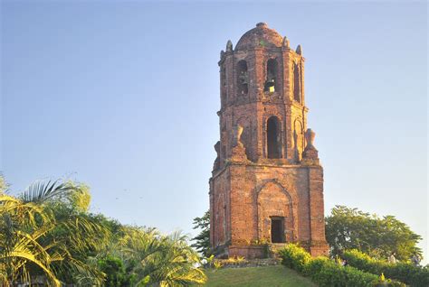 Bell tower of the Saint Augustine Church in Bantay, Ilocos Sur (Philippines) | Church ...