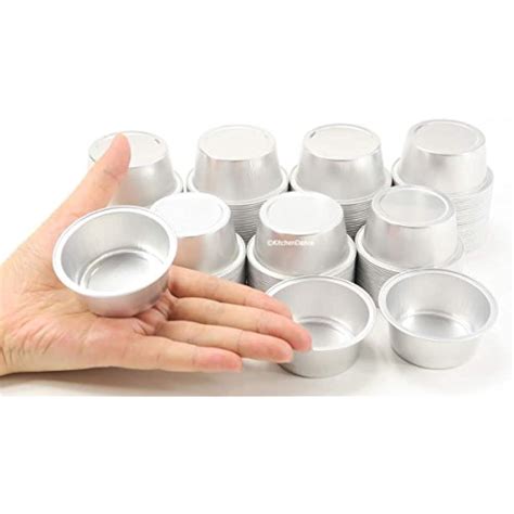 Baking Cups Disposable Aluminum Mini Cups/Dessert Cups- 1-1/2 Oz Capacity- Pack | eBay