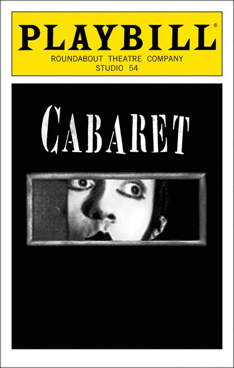 Cabaret Broadway Musical Logo