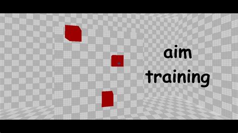 aim training in roblox - YouTube