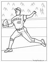 20 Baseball Coloring Pages Free PDF Printables sketch template