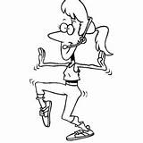 Boy Exercising With Dumbbells Coloring Pages  Kids Play Color sketch template