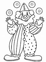 Cute Clown Face Colouring Pages Sketch Coloring Page sketch template