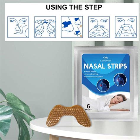 QQAMB Nasal Strips - Nighttime Congestion Relief & Snoring Reduction ...