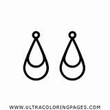 Earring Coloring Pages For Kids  Free To Print sketch template