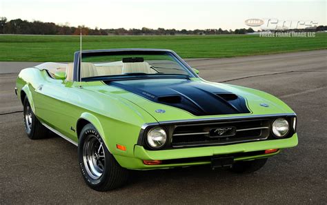 Car of the Week: 1971 Ford Mustang SCJ convertible | Mark Wein Guitar ...