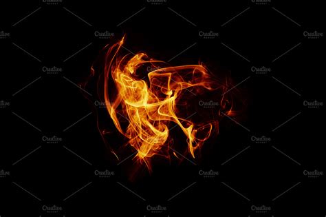 Fire Overlay 011 | Custom-Designed Illustrations ~ Creative Market