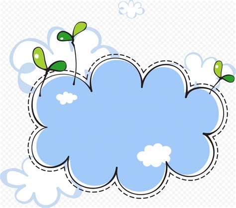 HD Clipart Cloud Illustration Design PNG | Citypng