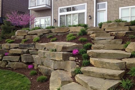 Natural stone steps | Landscaping Steps | Stone treads | Step Treads