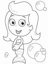 Bubble Guppies Molly Coloring Pages sketch template