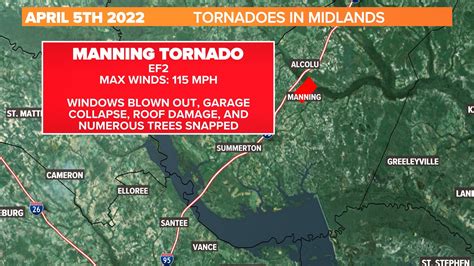 Here's the number of tornadoes that struck in South Carolina | wltx.com