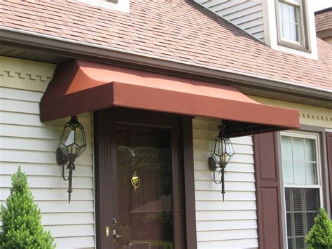 Convex style doorhood awning | Kreider's Canvas Service, Inc.