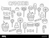 Candy Bar Coloring Page sketch template
