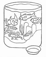 Aquarium Fish Coloring Pages  sketch template