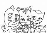 Free Printable PJ Masks Coloring Pages For Kids sketch template