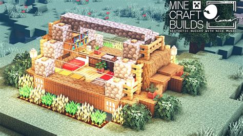 🔨🏡 Minecraft: How to Build a Small Glass Roof House: Easy Survival House Tutorial - YouTube